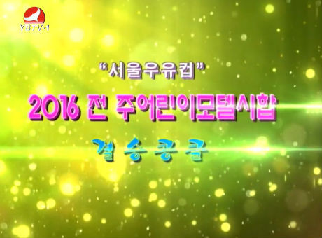 2016 전 주어린이모델시합
