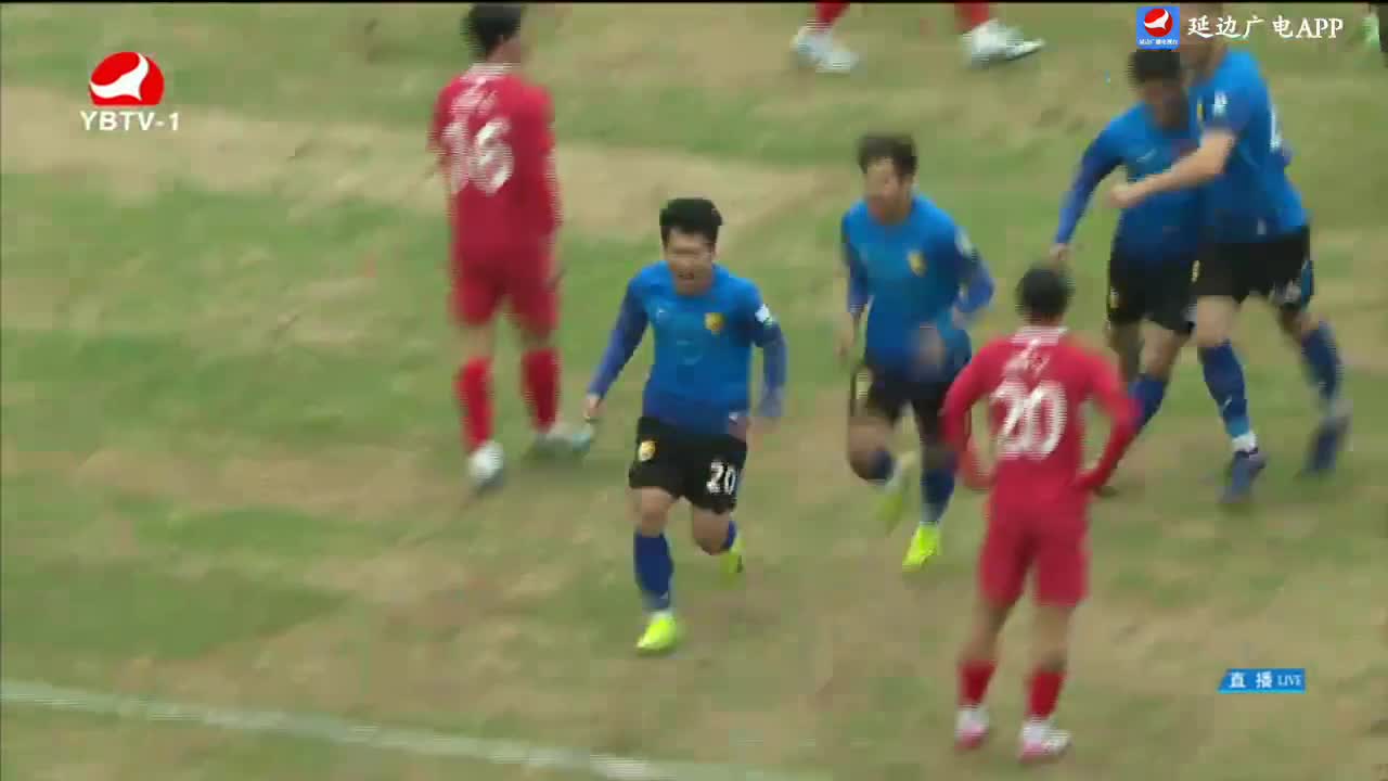 [꼴영상] 경기 4분경 연변룡정커시안 0:1대련곤성