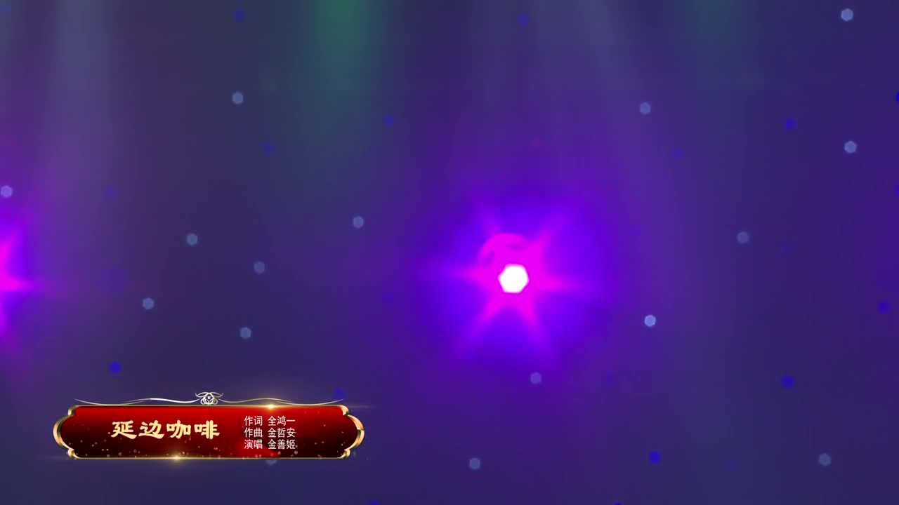 阿里郎剧场《延边咖啡》 作词 全鸿一 作曲 金哲安 演唱 金善姬