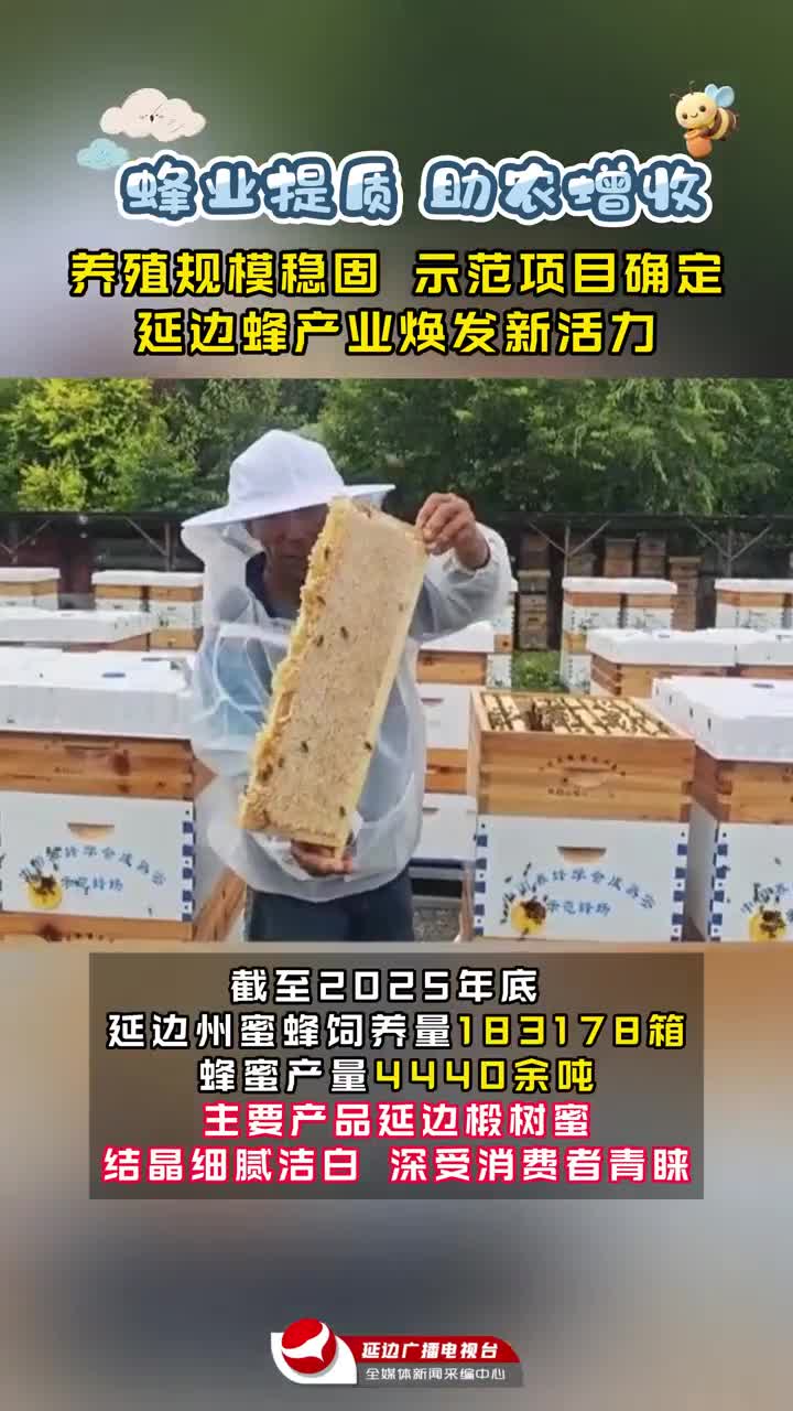 연변 꿀벌산업 새 활력~