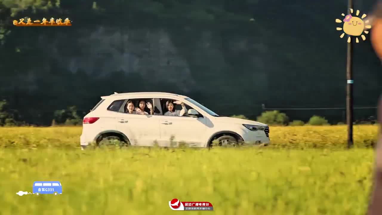 G331 국도 따라 연변의 황금물결 감상~