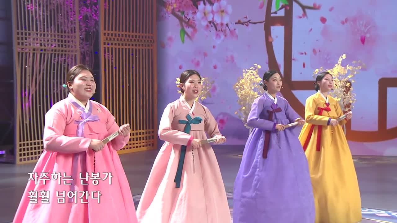 아리랑극장<난봉가> 출연 연변대학 예술학원