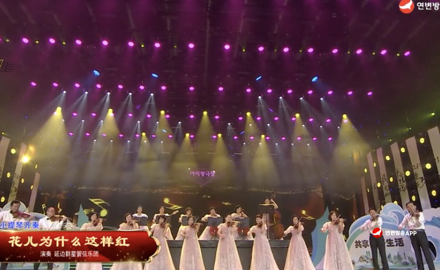 【小提琴齐奏】 花儿为什么这样红-延边群星管弦乐团